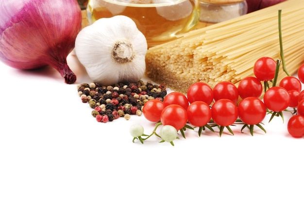 Składniki na blacie kuchennym